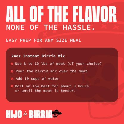 Instant Birria Mix – 24 oz